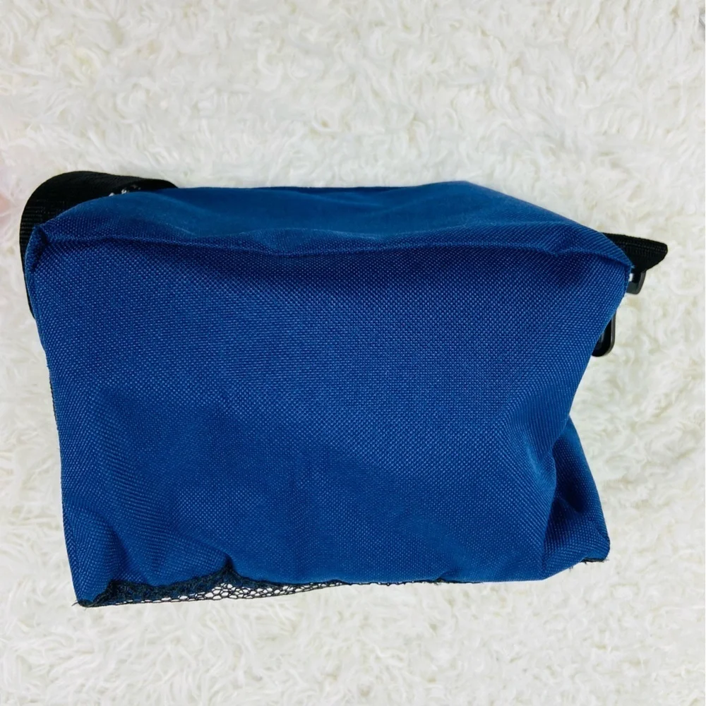 UNBRANDED navy blue insulated lunch bag with long adjustable strap